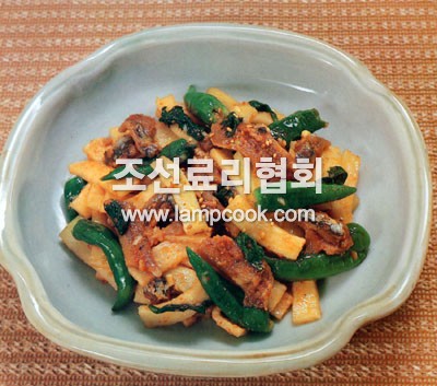 무우멸치젓장절임