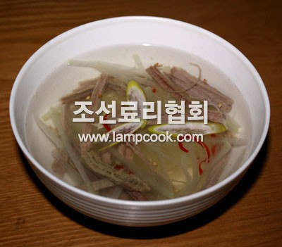 소고기무우국