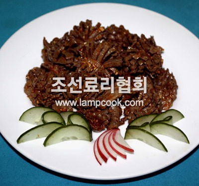 닭위무침