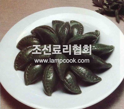 쑥개피떡