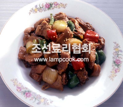오리고기볶음