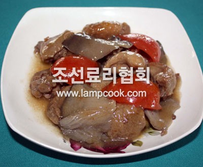 오리고기도마도졸임