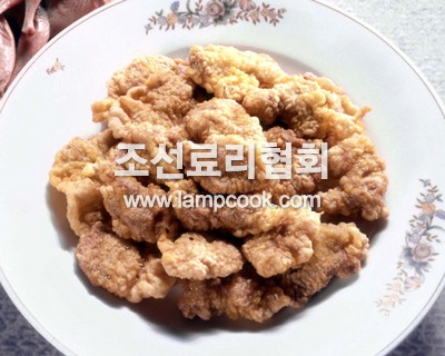 메추리고기옷튀기