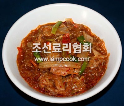 김치분탕지지개