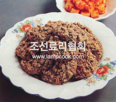수수살미떡