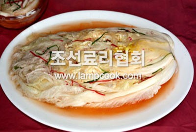 백김치