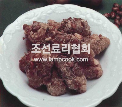 감자당콩떡