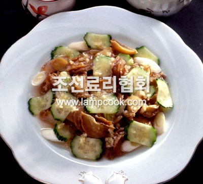 오이전복볶음