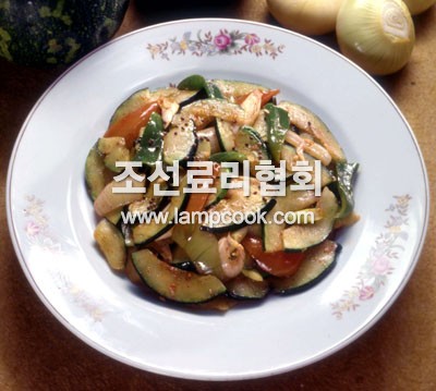호박볶음