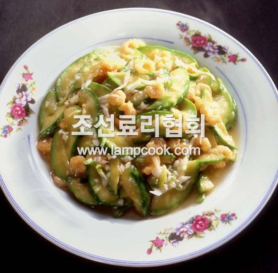 호박새우살볶음