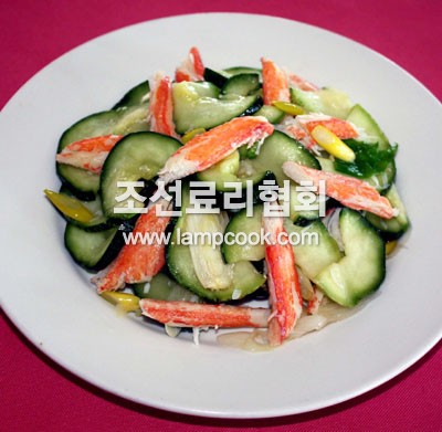 애호박게살볶음
