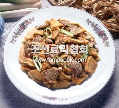 호박오가리볶음
