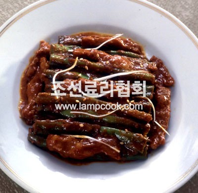 채콩된장졸임