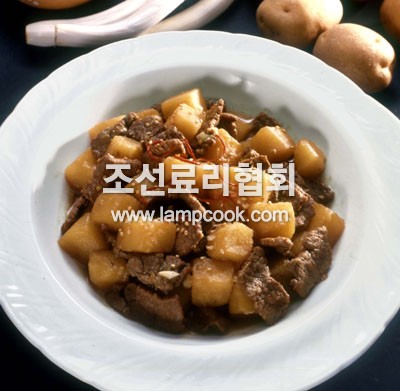 감자졸임