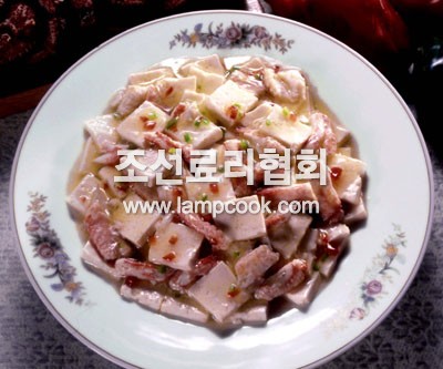 두부게살볶음