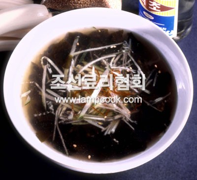 미역오이랭국