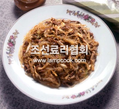 분탕버섯볶음