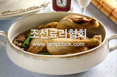 찰수수쌀검정닭곰