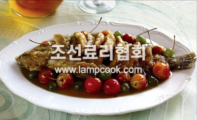 능금즙친쏘가리튀기