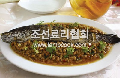 띄움콩가물치찜