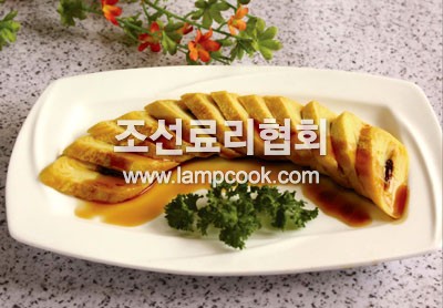 닭알구기자말이쌈