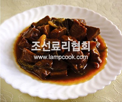 회향소고기졸임
