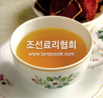 귤껍질차