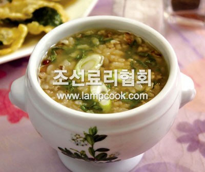 길짱구씨율무쌀죽