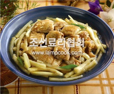 도라지닭고기찜