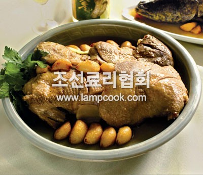 마늘오리찜