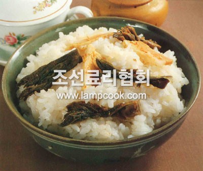 두릅나물밥