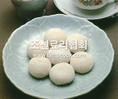 팥앙금단자
