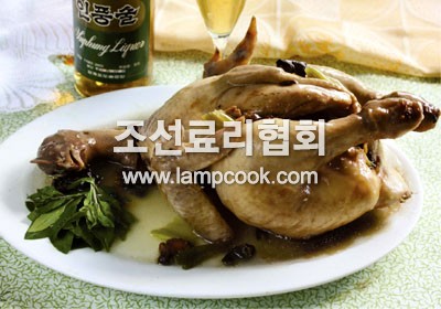구기자닭고기찜