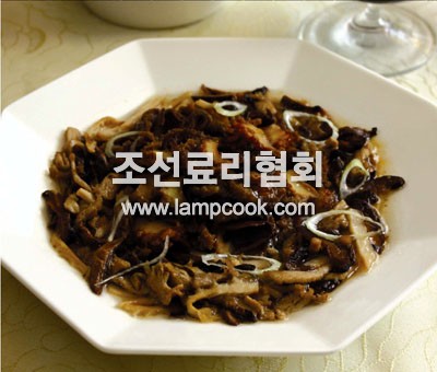 전복느타리버섯찜