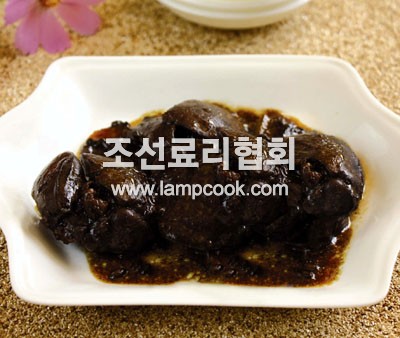 닭간결명자졸임