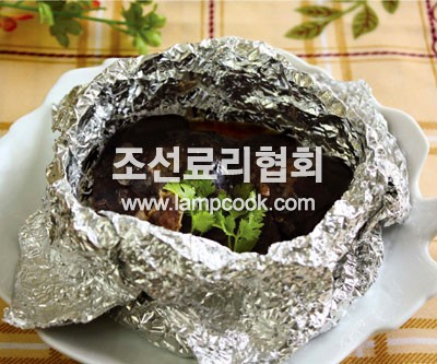 토끼간은지쌈구이