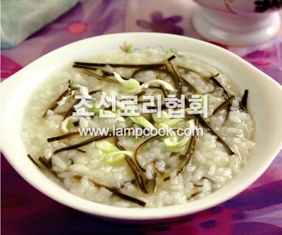 다시마찹쌀죽