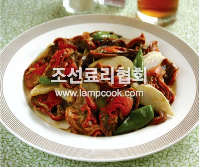 마섭조개볶음