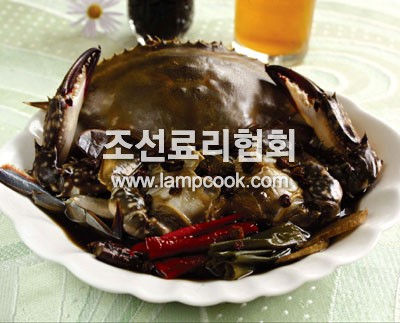 오미자꽃게절임