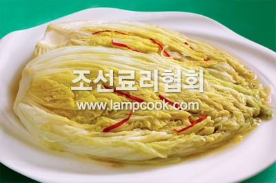 백김치