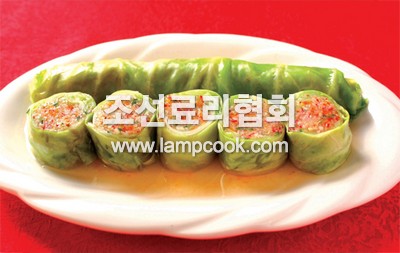 양배추말이김치