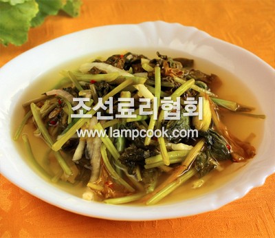 유채김치