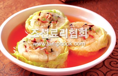 무우백김치