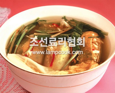 오이물김치