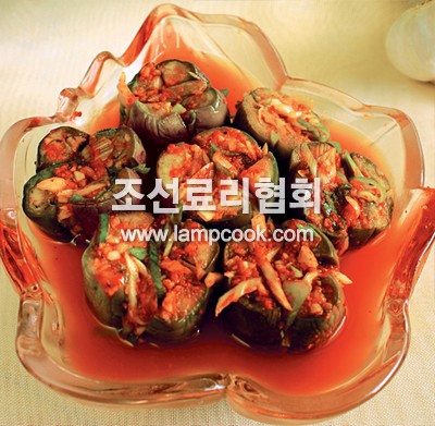 가지소박이김치