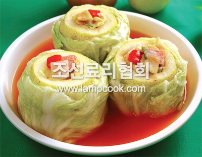 배보쌈김치