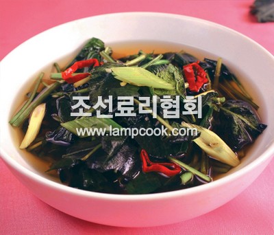 참취김치