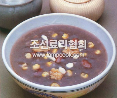 강냉이당콩죽