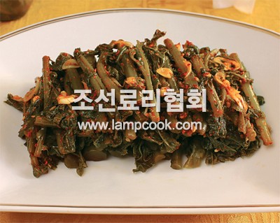 무우잎장절임