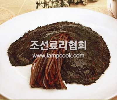 곰취장절임